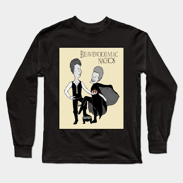 Beavewood Mac: Nachos Long Sleeve T-Shirt by GarbageCat